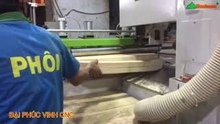 MÁY CƯA LỌNG CNC WOODMASTER 2,5m Wm-B2500mm Bàn giao tại Bình Dương