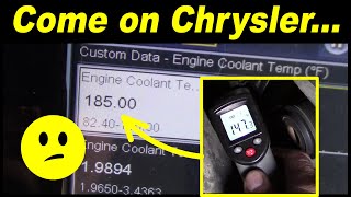 When Live Data Lies - 2015 Ram 3500 Thermostat Diagnosis and Replacement - P0128, P2181