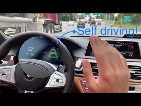 BMW Genius How-to: How to Use BMW Self-Driving: Driving Assistance Professional Demonstration