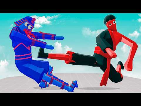 KUNG FU MASTER vs EVERY UNIT | Totally Accurate Battle Simulator-TABS