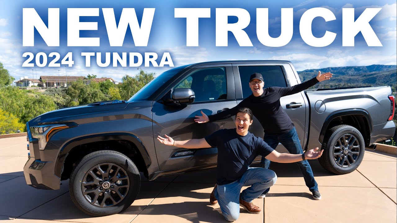 He got his DREAM CAR a 2024 Toyota Tundra! - Aaron Burriss