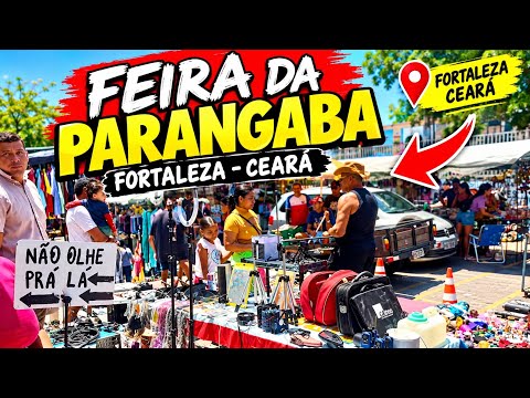 FEIRA DA PARANGABA – FORTALEZA, CEARÁ! 🛍️🔥