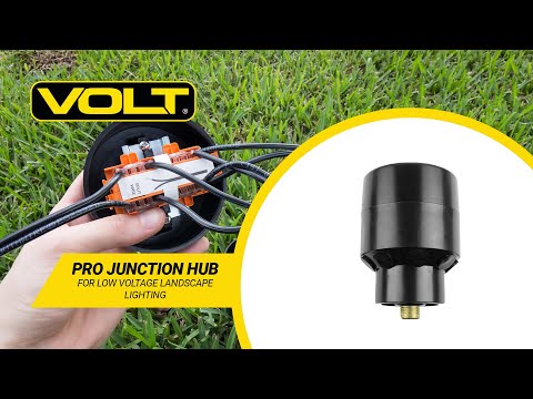 Connect Landscape Lighting Wires with the VOLT® Pro Junction Hub