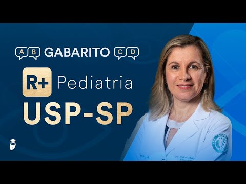 Gabarito R+ Pediatria USP-SP Residência Médica 2024/25 - Correção de Prova ao Vivo