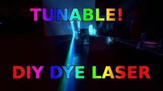 DIY Tunable Dye Laser! (HD 60FPS re-encoded video)