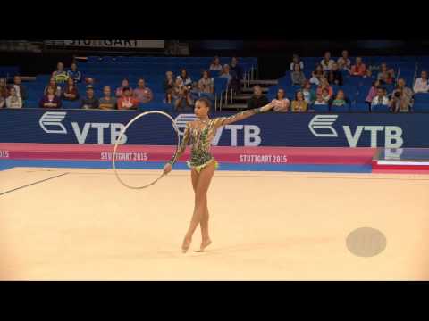 RUSSO Alessia (ITA) – 2015 Rhythmic Worlds, Stuttgart (GER), Qualifications Hoop