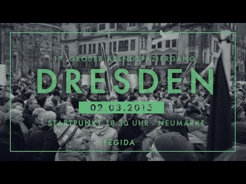 Mobilisierungsvideo: PEGIDA Abendspaziergang am 02.03.2015 in Dresden