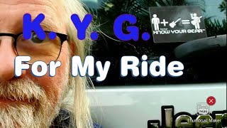 K. Y. G. For My Ride