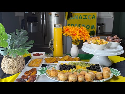 🇯🇲What I Made For Emancipation Day Jamaican Brunch | Honoring Our Roots with Food