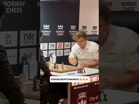 Magnus Carlsen CRASHES OUT after Upset Loss 🤬 (via @NorwayChess ) | Sports Illustrated