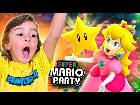 LAURA GANHOU UMA ESTRELA NO SUPER MARIO PARTY