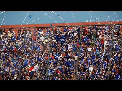 "25 años espere" Barra: Los de Abajo &bull; Club: Universidad de Chile - La U &bull; País: Chile