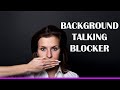 Noise Blocker BACKGROUND TALKING BLOCKER Sound Masking Noise Cancelling Sound