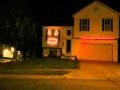 Halloween Light Show 2015 "Phil Collins" I can ...