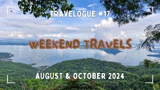 TRAVELOGUE #17 | Weekend Travels (2024)