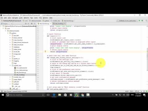 Lesson 19 Python Webdriver Model View Controller Framework Site Function