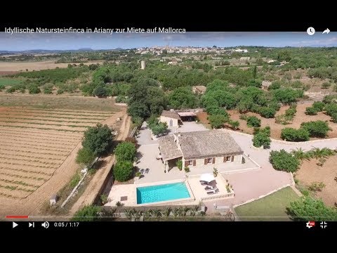 Idyllische Natursteinfinca in Ariany zur Miete auf Mallorca
