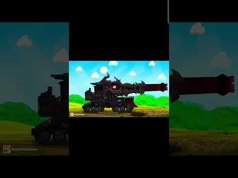 hybrid vs big Bertha||@HomeAnimations @homeanimations-cartoontank