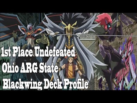 Sean Munn - 1st Place Undefeated Ohio ARG States Deck Profile - BLACKWINGS