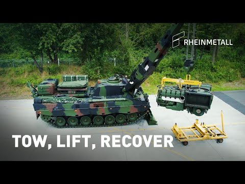 Rheinmetall Combat Support – BPz3 Büffel / ARV3 Buffalo