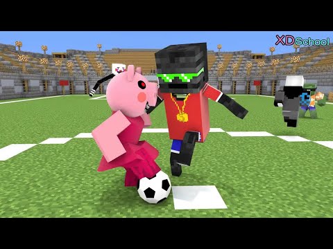 Monster School : Soccer Competition - Funny Minecraft Animation