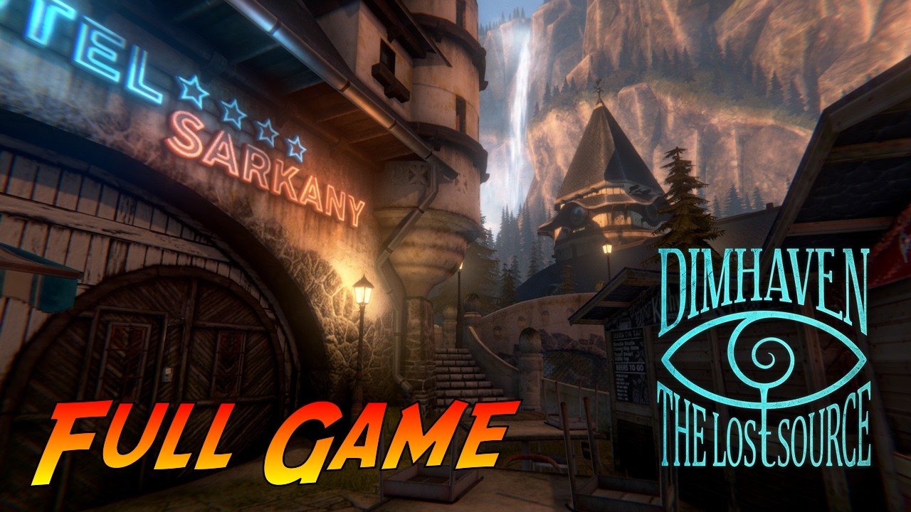 Dimhaven - The Lost Source | Complete Gameplay Walkthrough - Full Game | No Commentary