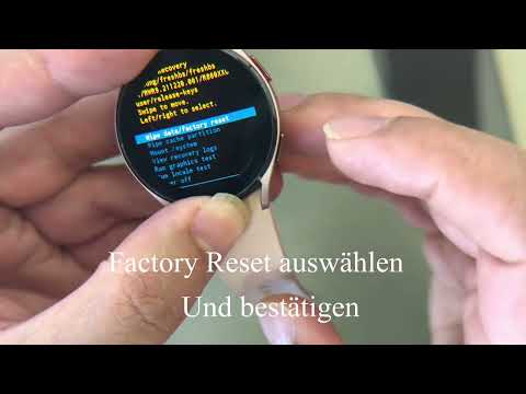 Galaxy watch 4 hard reset￼/ Galaxy Watch 4 Аппаратный сброс