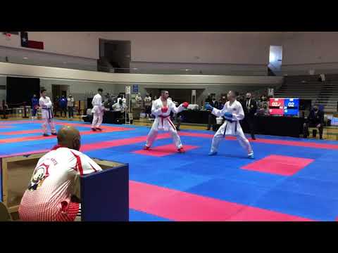 Janco Dorta gold Kumite 16-17 division highlights video