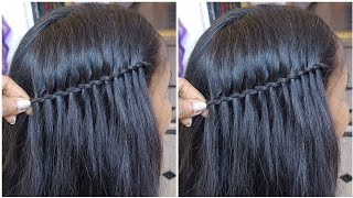 Easy Unique Bridal Hairstyle_ New Amazing Hairstyle Tutorial_ Elegant Hairstyle for girls #hairstyle