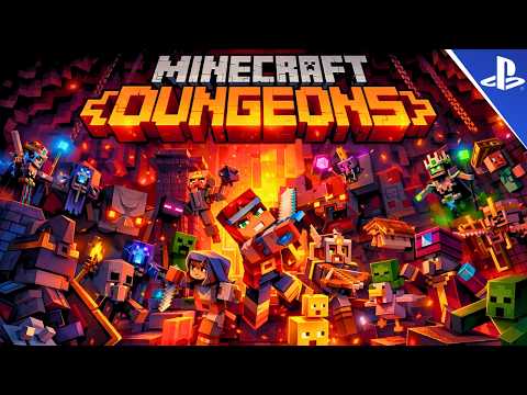 EU COMEÇEI A JOGAR ESSE JOGO DE MINECRAFT E ACHEI SIMPLESMENTE INCRÍVEL... (MINECRAFT DUNGEONS)