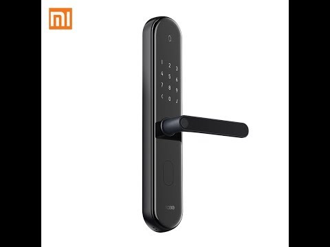 Mijia Aqara S2 Smart Fingerprint Door Lock Digital Touch Screen Keyless Lock Smart Home App Control Video