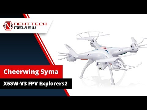 Cheerwing Syma X5SW V3 FPV Explorers2 Product Review  – NTR
