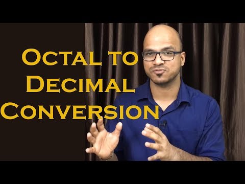 Octal to Decimal Conversion