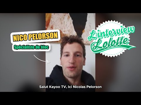NICO PELORSON : La Force Tranquille 8C à Magic wood et futurs (gros) projets - Interview Lolotte