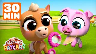 Barnyard Daycare Animals’ BIG Talent Show! 🎤🐮 | 30 Minutes | Barnyard Daycare