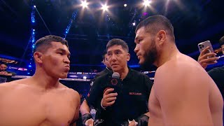 Kamil Karate puts the Uzbek Tyson to sleep! Kamariddin Khasanov vs. Jasurbek Zhuraev