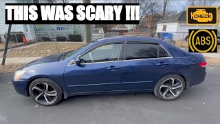 Honda Accord K24 Knock sensor and ABS Sensor DIY: WORST NIGHTMARE
