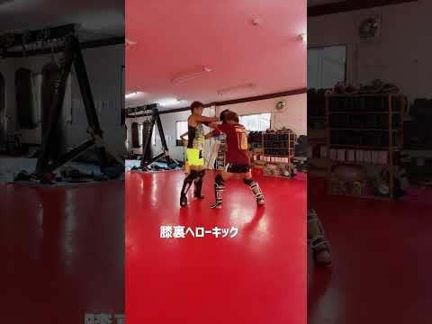“こざかしい”から”強烈”まで様々な足への攻撃！　#kickboxing #キックボクシング #shorts