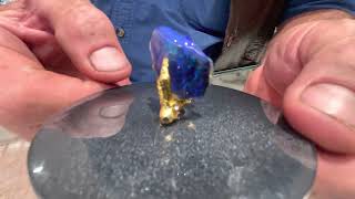 Fire & ice $160,000 opal with Pete Cooke at Down to Earth lightning ridge from outback Opal hunters