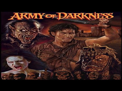 Film Horor  Jadul 1992 Sub indo  - " Army of Darkness " (Bruce Campbell,  Embeth Davidtz)
