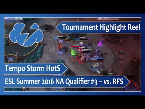 ESL HotS Summer 2016 NA Qualifier #3, Round of 16 – Tempo Storm vs. RFS Gaming – Highlight Reel