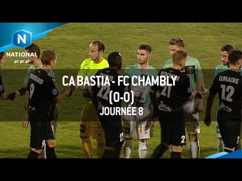 J8 : CA Bastia - FC Chambly : 0-0, le résumé