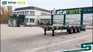 Полуприцеп контейнеровоз Fliegl Containerchassis ADR, 1x20 / 2x20 / 1x30 / 1x40 / 1x45 | Изображение 4 - Autoline