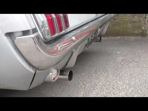 Mustang 1966 V8 289ci Magnaflow exhaust
