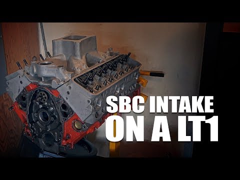 LT1 single plane intake from a SBC ( SWAP IT! ) Nitrous LT1 build Update