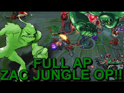 FULL AP ZAC JUNGLE OP!!!