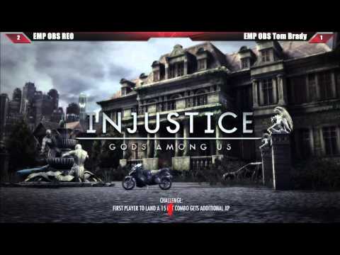 Injustice: Grand Final EMP OBS REO vs EMP OBS Tom Brady East Coast Throwdown V Tournament