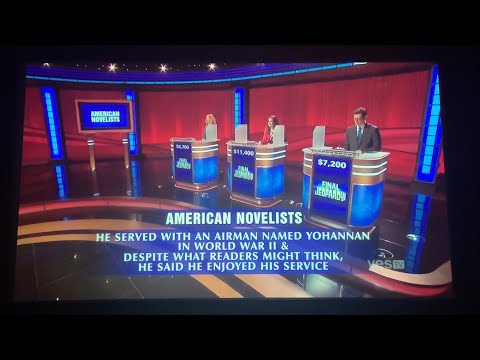 Final Jeopardy - Melissa Klapper Day 3 (3/22/23)