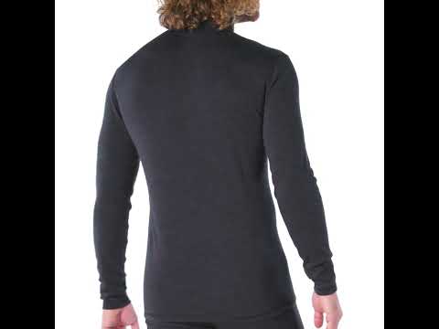 Men's Classic Thermal Merino Base Layer 1/4 Zip col. Grey | Smartwool®
