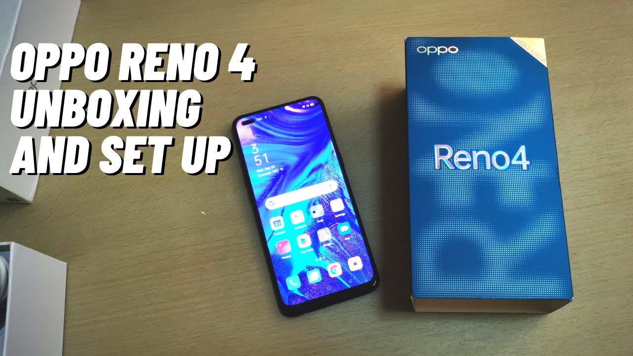 OPPO RENO 4 - UNBOXING AND SET UP ( MY FIRST TRY OF OPPO AFTER 5 YEARS!)